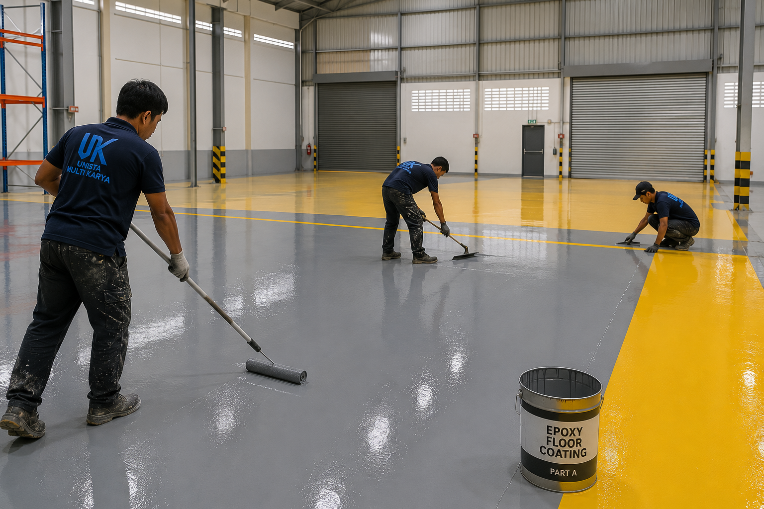 Jasa Waterproofing epoxy lantai jakarta bogor depok bekasi tangerang karawang jasa dan harga dan warna